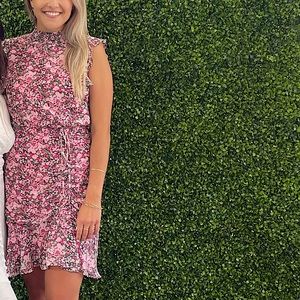 Sam Edelman Pink Floral Mini Dress